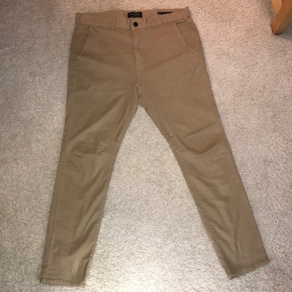 PacSun Skinny Khaki Chino Pants 34x32
